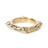 22-karaats gouden SBT Band-ring 22-karaats gouden SBT Band-ring