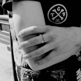 3 mm The Rolling Stones B Tch Spacer Ring