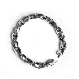 Armband met bloem-staartpatroon
