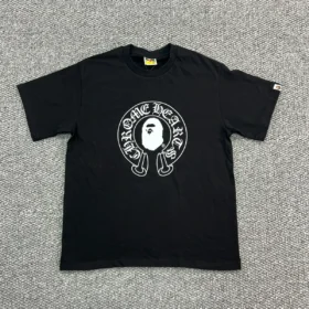 bape x chrome hearts t shirt zwart 1 280x280 - Bape X Chrome Hearts T-shirt Zwart