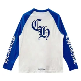Blauw Chrome Hearts-shirt 