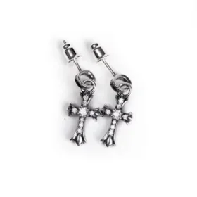 CH Cross Baby Fat oorbellen met pavé-diamant