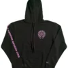 CH Roze en Zwarte Hoodie met Horse Show-logo CH Roze en Zwarte Hoodie met Horse Show-logo
