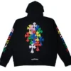 Ch Script Multicolor Cemetery Zip-up Hoodie