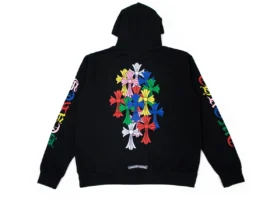 Ch Script Multicolor Cemetery Zip-up Hoodie