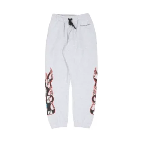 Chrome Heart Matty Boy Brain Flame Sweatpants