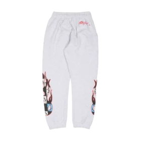 Chrome Heart Matty Boy Brain Flame Sweatpants