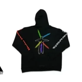 Chrome Hearts Abramovic Pullover Hoodie Zwart