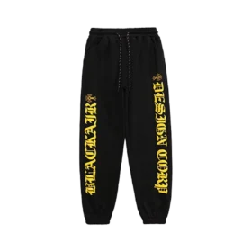 Chrome Hearts Arrival Autumn Spring Letter Foaming Sweatpants