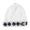 Chrome Hearts Big Daddy kasjmier muts – Wit Chrome Hearts Big Daddy kasjmier muts – Wit