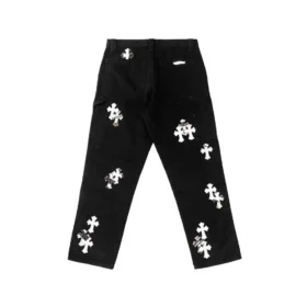 Chrome Hearts Black Cross-broek