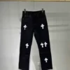 Chrome Hearts Black White Label Jeans Chrome Hearts Black White Label Jeans