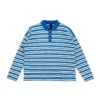 Chrome Hearts blauw poloshirt