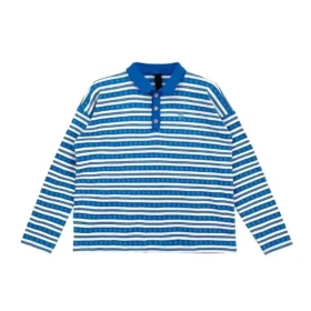 Chrome Hearts blauw poloshirt