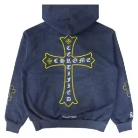 Chrome Hearts Blauwe Hoodie