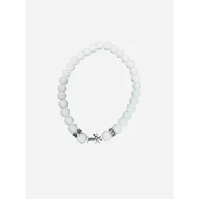 Chrome Hearts Cemetery witte kralenarmband