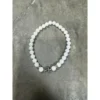 Chrome Hearts Cemetery witte kralenarmband Chrome Hearts Cemetery witte kralenarmband