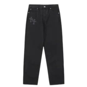 Chrome Hearts Cross-Distressed Jeans