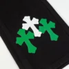 Chrome Hearts Cross groene & witte patch-Jeans Chrome Hearts Cross groene & witte patch-Jeans