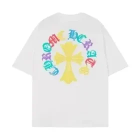 Chrome Hearts Cross Logo wit T-shirt