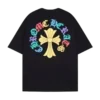 Chrome Hearts Cross Logo Zwart T-shirt Chrome Hearts Cross Logo Zwart T-shirt