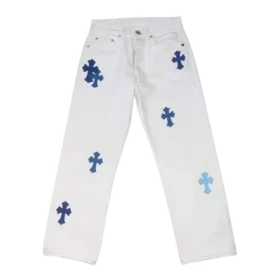 Chrome Hearts Cross Patch-Jeans