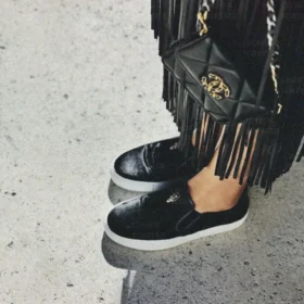 Chrome Hearts Dagger instapper van paardenhaar