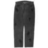 Chrome Hearts Denim Black Washed Jeans