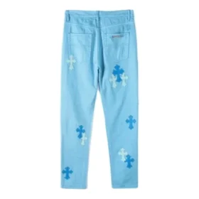 Chrome Hearts Denim lichtblauwe Jeans