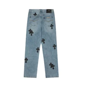 Chrome Hearts Flairny Cemetery-denim broek Chrome Hearts Flairny Cemetery-denim broek