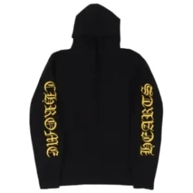 Chrome Hearts geborduurde kasjmier Hoodie zwart