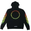 Chrome Hearts Hoodie met bloemenprint op de mouwen Chrome Hearts Hoodie met bloemenprint op de mouwen