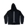 Chrome Hearts hoodie met rits en drievoudig kruislogo Chrome Hearts hoodie met rits en drievoudig kruislogo