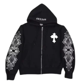 Chrome Hearts Hoodie met strass