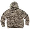 Chrome Hearts hoodie met verschillende logo’s Chrome Hearts hoodie met verschillende logo’s