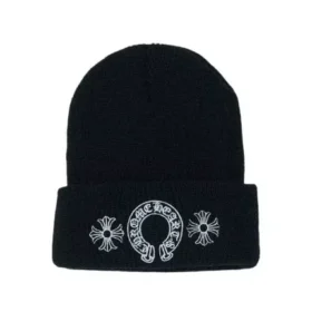 Chrome Hearts Horse Shoe Beanie – Zwart