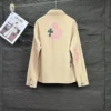Chrome Hearts-jas met roze en zwarte kruisen Chrome Hearts-jas met roze en zwarte kruisen