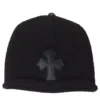 Chrome Hearts katoenen beanie met Cross Patch Chrome Hearts katoenen beanie met Cross Patch