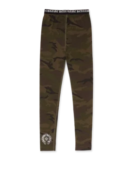 Chrome Hearts katoenen legging met camouflageprint