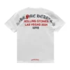 Chrome Hearts Las Vegas Rolling Stones wit shirt met zak
