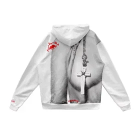 Chrome Hearts Laurie Lynn Stark Portrait Red Letter Hoodie