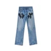 Chrome Hearts Levi’s Cross Patch-Jeans – Blauw Chrome Hearts Levi’s Cross Patch-Jeans – Blauw