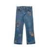 Chrome Hearts Levi’s Star Patch Jeans – Blauw Chrome Hearts Levi’s Star Patch Jeans – Blauw
