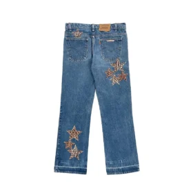 Chrome Hearts Levi’s Star Patch Jeans – Blauw