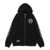 Chrome Hearts Los Angeles Zip-Up Hoodie Zwart Chrome Hearts Los Angeles Zip-Up Hoodie Zwart