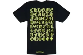 Chrome Hearts Made in Hollywood T-shirt Zwart