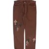 Chrome Hearts Nyfw Leopard Levi’s Cross Patch Jeans Chrome Hearts Nyfw Leopard Levi’s Cross Patch Jeans