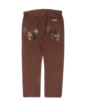 Chrome Hearts Nyfw Leopard Levi’s Cross Patch Jeans