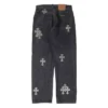 Chrome Hearts Pony Hair Cross Patch Jeans Chrome Hearts Pony Hair Cross Patch Jeans