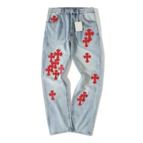 Chrome Hearts rode patch-Jeans